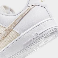 Women's Nike Air Force 1 Low Casual Shoes White/Sail/Lemon Wash/Multi-Color - DO9458 100 -Nikes Shoes Shop DO9458 100 P3