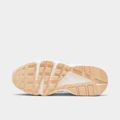 Women's Nike Air Huarache SE Sun Club Casual Shoes Sail/Worn Blue/Vivid Green/Arctic Orange - DQ0117 100 -Nikes Shoes Shop DQ0117 100 P6