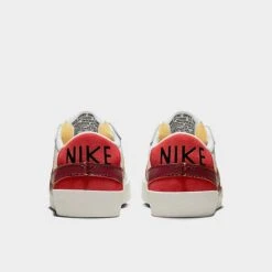 Women's Nike Blazer Low '77 Jumbo Casual Shoes White/Cinnabar/Black/Dark Beetroot - DQ1470 104 11 Women's Nike Blazer Low '77 Jumbo Casual Shoes White/Cinnabar/Black/Dark Beetroot - DQ1470 104 -Nikes Shoes Shop DQ1470 104 P4