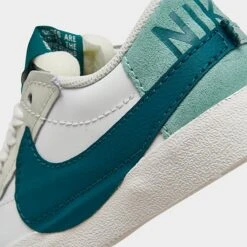 Women's Nike Blazer Low '77 Jumbo Casual Shoes Summit White//Geode Teal/Sea Glass/Mineral - DQ1470 106 -Nikes Shoes Shop DQ1470 106 P3