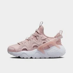 Women's Nike Air Huarache Craft Casual Shoes Pink Oxford/Pink Oxford/White - DQ8031Â 600