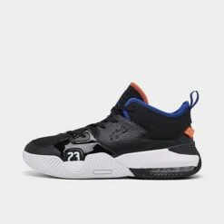 Nike Jordan Stay Loyal 2 Basketball Shoes Black/Safety Orange/White/Hyper Royal - DQ8401 048