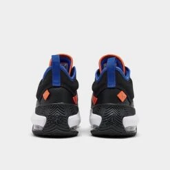 Nike Jordan Stay Loyal 2 Basketball Shoes Black/Safety Orange/White/Hyper Royal - DQ8401 048 -Nikes Shoes Shop DQ8401 048 P4