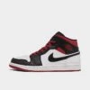 Nike Air Jordan Retro 1 Mid Casual Shoes White/Gym Red/Black - DQ8426 106 -Nikes Shoes Shop DQ8426 106 P1