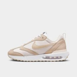 Women's Nike Air Max Dawn Casual Shoes Light Soft Pink/White/Sail/Shimmer - DR2395Â 600
