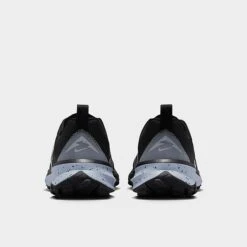 Women's Nike React Terra Kiger 9 Trail Running Shoes Black/Wolf Grey/Reflective Silver/Cool Grey - DR2694 001 -Nikes Shoes Shop DR2694 001 P4