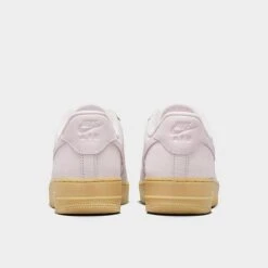 Women's Nike Air Force 1 '07 Premium Casual Shoes Pearl Pink/Pearl Pink/Gum Light Brown - DR9503 601 -Nikes Shoes Shop DR9503 601 P4