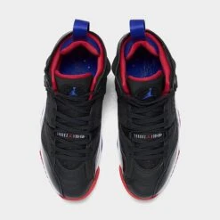 Nike Women's Jordan Jumpman Two Trey Casual Shoes Black/True Red/Dark Concord/White - DR9631 001 12 Nike Women's Jordan Jumpman Two Trey Casual Shoes Black/True Red/Dark Concord/White - DR9631 001 -Nikes Shoes Shop DR9631 001 P5