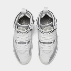 Nike Women's Jordan Jumpman Two Trey Casual Shoes Medium Grey/Summit White/White - DR9631 002 -Nikes Shoes Shop DR9631 002 P5