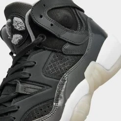 Nike Women's Jordan Jumpman Two Trey Casual Shoes Anthracite/Black/Cement Grey/White - DR9631 003 -Nikes Shoes Shop DR9631 003 P3