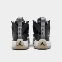 Nike Women's Jordan Jumpman Two Trey Casual Shoes Anthracite/Black/Cement Grey/White - DR9631 003 -Nikes Shoes Shop DR9631 003 P4