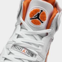 Nike Women's Jordan Jumpman Two Trey Casual Shoes White/Black/Starfish - DR9631 180 -Nikes Shoes Shop DR9631 180 P3