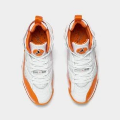 Nike Women's Jordan Jumpman Two Trey Casual Shoes White/Black/Starfish - DR9631 180 -Nikes Shoes Shop DR9631 180 P5