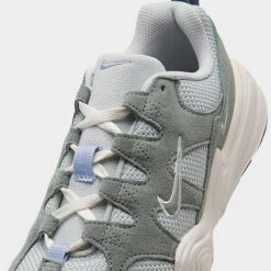 Women's Nike Tech Hera Casual Shoes Light Silver/Sail/Flat Pewter/Mica Green - DR9761 001 -Nikes Shoes Shop DR9761 001 P3