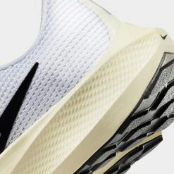 Women's Nike Zoom Pegasus 40 Running Shoes White/Coconut Milk/Black - DV3854 100 -Nikes Shoes Shop DV3854 100 P3