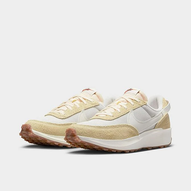 Women's Nike Waffle Debut Casual Shoes Light Bone/Sail/Team Gold/Gum Medium Brown/Black/Team Orange - DX2931 001 4 Women's Nike Waffle Debut Casual Shoes Light Bone/Sail/Team Gold/Gum Medium Brown/Black/Team Orange - DX2931 001 - Image 2