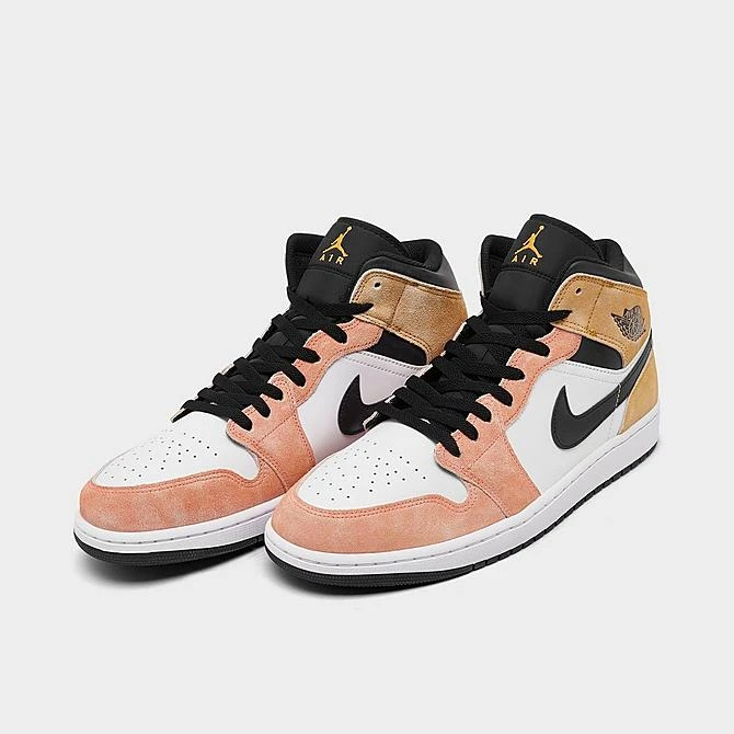 Nike Air Jordan Retro 1 Mid SE Flight Club Casual Shoes Magic Ember/Sundial/White/Black - DX4332 800 4 Nike Air Jordan Retro 1 Mid SE Flight Club Casual Shoes Magic Ember/Sundial/White/Black - DX4332 800 - Image 2