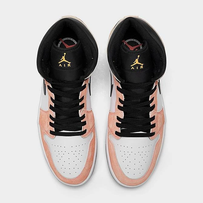 Nike Air Jordan Retro 1 Mid SE Flight Club Casual Shoes Magic Ember/Sundial/White/Black - DX4332 800 7 Nike Air Jordan Retro 1 Mid SE Flight Club Casual Shoes Magic Ember/Sundial/White/Black - DX4332 800 - Image 5