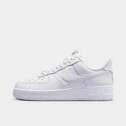 Women's Nike Air Force 1 '07 FlyEase Casual Shoes White/White/White - DX5883 100