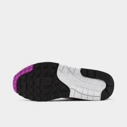 Women's Nike Air Max 1 '87 Casual Shoes Neutral Grey/Fuchsia Dream/White/Black - DZ2628 001 -Nikes Shoes Shop DZ2628 001 P6