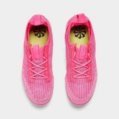 Women's Nike Air VaporMax 2021 Flyknit Running Shoes Pink/Pink/Pink - DZ5195 600 -Nikes Shoes Shop DZ5195 600 P5