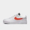 Women's Nike Court Legacy Lift Platform Casual Shoes White/Rattan/Black/Team Orange - DZ5203 100 -Nikes Shoes Shop DZ5203 100 P1