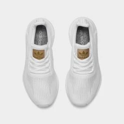 Women's Adidas Originals Swift Run Casual Shoes White/White/Copper Metallic - EG9492 100 -Nikes Shoes Shop EG9492 100 P5