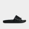 Women's Adidas Originals Adilette Aqua Slide Sandals Black/Black/Black - F35550 001 -Nikes Shoes Shop F35550 001 P1
