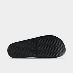 Women's Adidas Originals Adilette Aqua Slide Sandals Black/Black/Black - F35550 001 -Nikes Shoes Shop F35550 001 P6