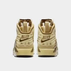 Nike Women's Jordan Jumpman 3-Peat Casual Shoes Team Gold/Brown Kelp/Sail/Shadow Brown - FB9019 700 -Nikes Shoes Shop FB9019 700 P4