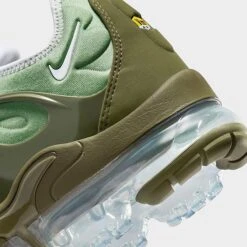 Nike Air VaporMax Plus Running Shoes Oil Green/White/Medium Olive - FD0779 386 -Nikes Shoes Shop FD0779 386 P3