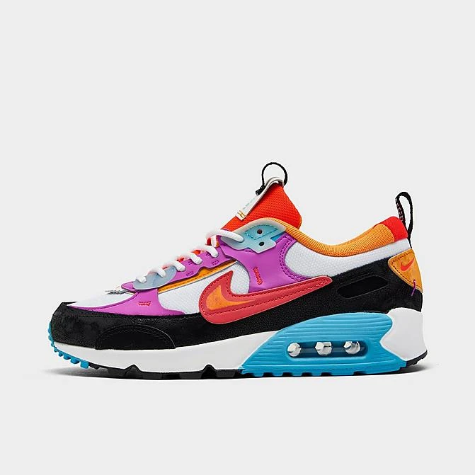 Women's Nike Air Max 90 Futura Casual Shoes White/Bright Crimson/Fuchsia Dream-/Baltic Blue/Cosmic Fuchsia/Vivid Orange - FD0821 100 3 Women's Nike Air Max 90 Futura Casual Shoes White/Bright Crimson/Fuchsia Dream-/Baltic Blue/Cosmic Fuchsia/Vivid Orange - FD0821 100