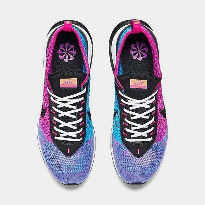 Women's Nike Air Max Flyknit Racer Casual Shoes Fuchsia Dream/Black/Baltic Blue/Vivid Orange/Bright Crimson/Fire Pink - FD0822 500 7 Women's Nike Air Max Flyknit Racer Casual Shoes Fuchsia Dream/Black/Baltic Blue/Vivid Orange/Bright Crimson/Fire Pink - FD0822 500 - Image 5