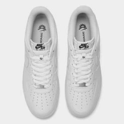 Nike Air Force 1 '07 FlyEase Casual Shoes White/White/White - FD1146 100 -Nikes Shoes Shop FD1146 100 P5