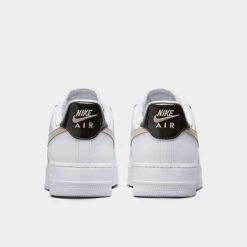 Women's Nike Air Force 1 Low SE Patent Casual Shoes White/Sanddrift/Velvet Brown - FD9873 100 -Nikes Shoes Shop FD9873 100 P4