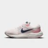 Women's Nike Air Zoom Vomero 16 Premium Running Shoes Pearl Pink/White/Coral Chalk/Midnight Navy - FJ2962 601 -Nikes Shoes Shop FJ2962 601 P1