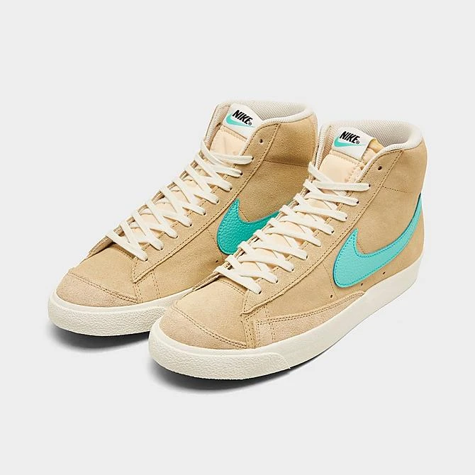 Nike Blazer Mid '77 SE Tan Suede Casual Shoes Desert Ore/Sail/Black/Light Aqua - FJ4414 200 4 Nike Blazer Mid '77 SE Tan Suede Casual Shoes Desert Ore/Sail/Black/Light Aqua - FJ4414 200 - Image 2