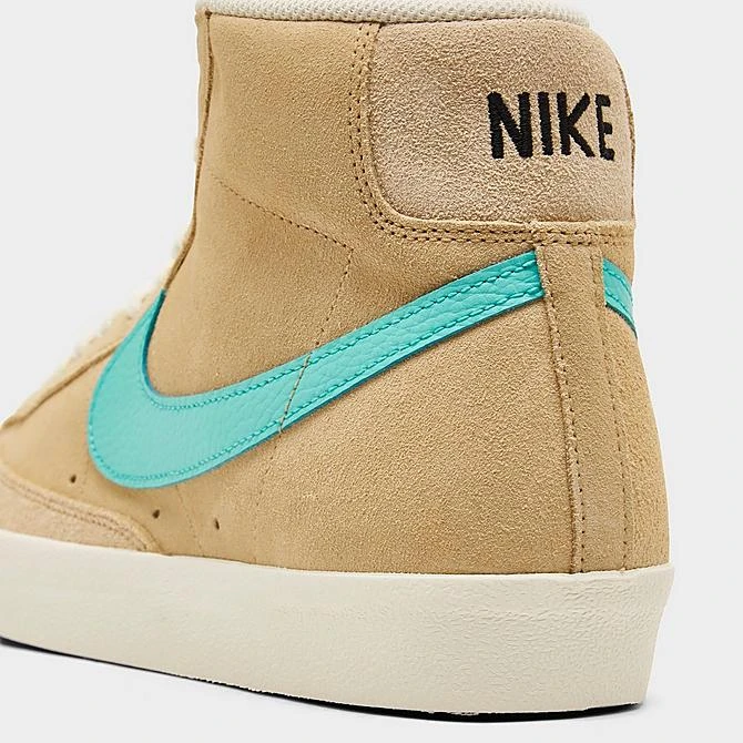 Nike Blazer Mid '77 SE Tan Suede Casual Shoes Desert Ore/Sail/Black/Light Aqua - FJ4414 200 5 Nike Blazer Mid '77 SE Tan Suede Casual Shoes Desert Ore/Sail/Black/Light Aqua - FJ4414 200 - Image 3