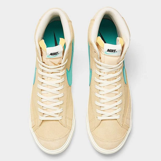 Nike Blazer Mid '77 SE Tan Suede Casual Shoes Desert Ore/Sail/Black/Light Aqua - FJ4414 200 7 Nike Blazer Mid '77 SE Tan Suede Casual Shoes Desert Ore/Sail/Black/Light Aqua - FJ4414 200 - Image 5