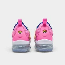 Women's Nike Air VaporMax Plus Running Shoes Pink Spell/Citron Pulse/Spring Green - FJ4550 606 -Nikes Shoes Shop FJ4550 606 P4