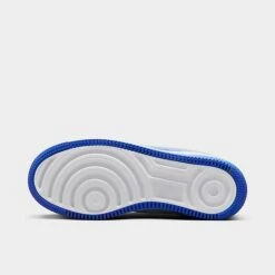 Women's Nike Air Force 1 Shadow SE Chenille Swoosh Casual Shoes Shadow White/Royal Tint/Pink Spell/Racer Blue - FJ4567 100 -Nikes Shoes Shop FJ4567 100 P6