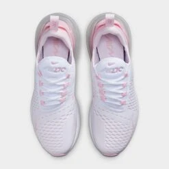 Women's Nike Air Max 270 Casual Shoes White/Pearl Pink/Football Grey/Medium Soft Pink - FJ4575 100 -Nikes Shoes Shop FJ4575 100 P5