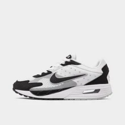 Women's Nike Air Max Solo Casual Shoes White/Black/Pure Platinum - FN0784Â 101
