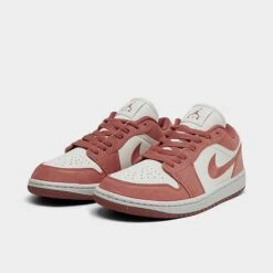 Nike Women's Air Jordan 1 Low SE Casual Shoes Sky J Orange/Sail - FN3722 801 -Nikes Shoes Shop FN3722 801 P2