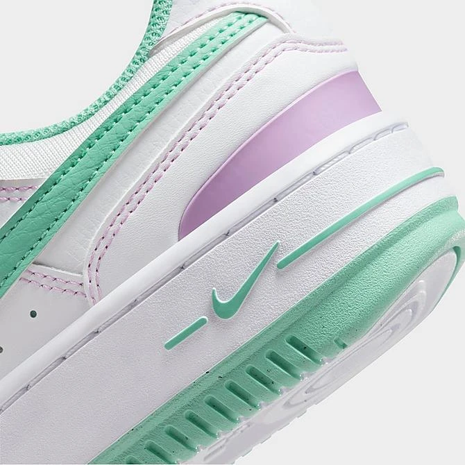 Women's Nike Gamma Force Casual Shoes White/Emerald Rise/Rush Fuchsia - FN7109 100 5 Women's Nike Gamma Force Casual Shoes White/Emerald Rise/Rush Fuchsia - FN7109 100 - Image 3