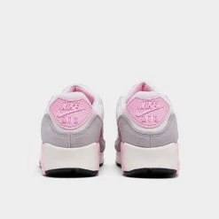 Women's Nike Air Max 90 Casual Shoes White/Pink - FN7489 100 -Nikes Shoes Shop FN7489 100 P4