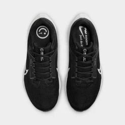 Women's Nike Zoom Pegasus 40 Running Shoes (Wide Width) Black/Iron Grey/White - FN7991 001 -Nikes Shoes Shop FN7991 001 P5
