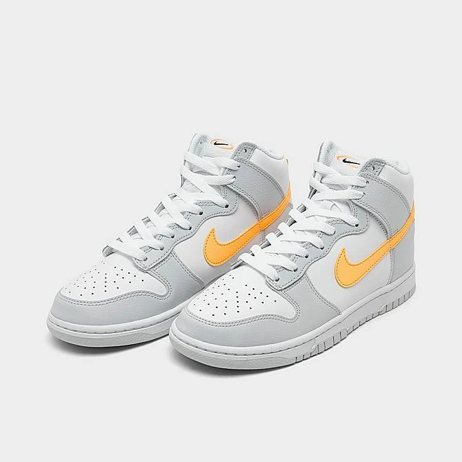 Women's Nike Dunk High Retro Casual Shoes Pure Platinum/Melon Tint/White/Black - FQ2755 001 4 Women's Nike Dunk High Retro Casual Shoes Pure Platinum/Melon Tint/White/Black - FQ2755 001 - Image 2