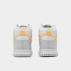 Women's Nike Dunk High Retro Casual Shoes Pure Platinum/Melon Tint/White/Black - FQ2755 001 11 Women's Nike Dunk High Retro Casual Shoes Pure Platinum/Melon Tint/White/Black - FQ2755 001 -Nikes Shoes Shop FQ2755 001 P4