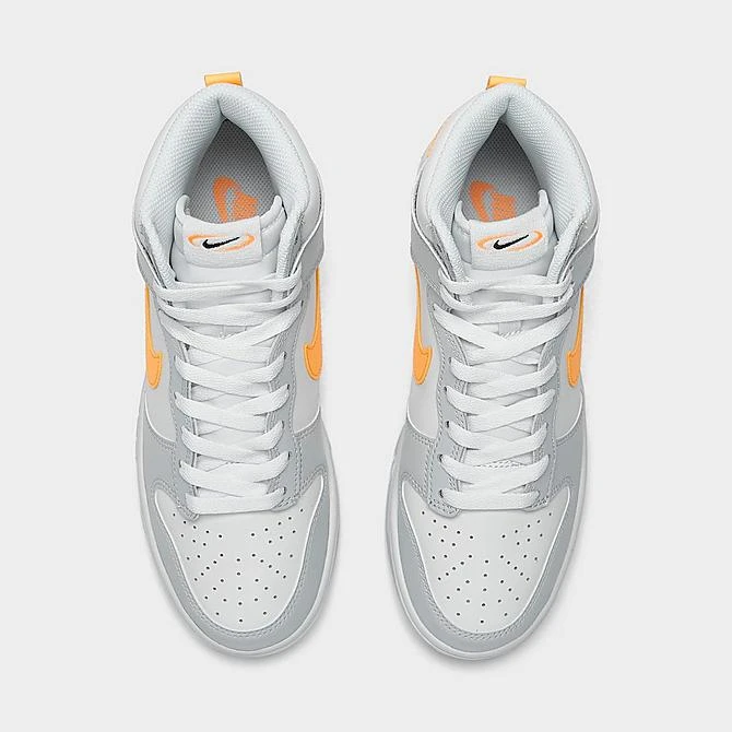 Women's Nike Dunk High Retro Casual Shoes Pure Platinum/Melon Tint/White/Black - FQ2755 001 7 Women's Nike Dunk High Retro Casual Shoes Pure Platinum/Melon Tint/White/Black - FQ2755 001 - Image 5